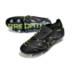 Chuteira Campo Molhado SG Adidas Predator 25 Elite Com Língua Pack Electric Stealth