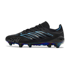 Chuteira Campo FG Adidas Predator 26 Elite Preto e Azul