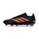 Chuteira Campo FG Adidas Predator 26 Elite Preta e Laranja