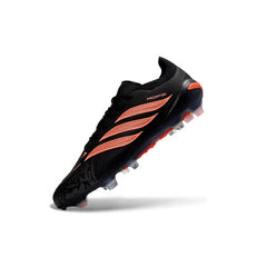 Chuteira Campo FG Adidas Predator 26 Elite Preta e Laranja