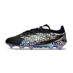 Chuteira Campo FG Adidas Predator 26 Elite Preta e Prateada