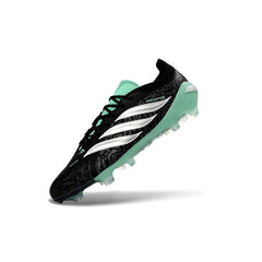 Chuteira Campo FG Adidas Predator 26 Elite Preta, Branca e Verde