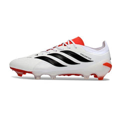 Chuteira Campo FG Adidas Predator 26 Elite Laranja e Branca