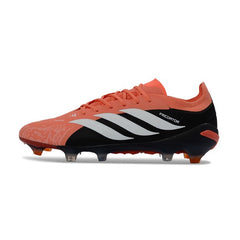 Chuteira Campo FG Adidas Predator 26 Elite Laranja, Branca e Preta