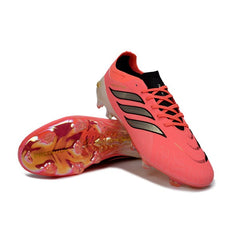 Chuteira Campo FG Adidas Predator 26 Elite Rosa-Salmão Infantil