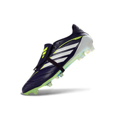 Chuteira Campo FG Adidas Predator 26 Elite Com Língua Roxo e Branco