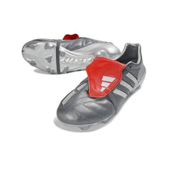 Chuteira Campo FG Adidas Predator Mutator Mania Elite Chumbo