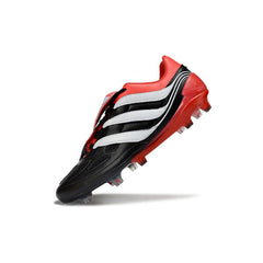 Chuteira Campo FG Adidas Predator Precision.1 Preta e Vermelha