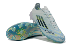 Chuteira Campo FG Adidas F50 Elite Pack Branco Infantil