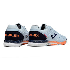 Chuteira Futsal IC Joma Top Flex Rebound Azul-Clara