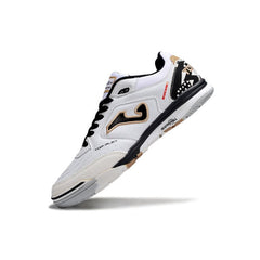 Chuteira Futsal IC Joma Top Flex Rebound Branca e Preta