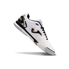 Chuteira Futsal IC Joma Top Flex Rebound Branca e Preta