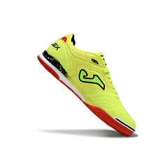 Chuteira Futsal IC Joma Top Flex Rebound Amarela e Vermelha