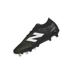 Chuteira Campo FG New Balance Tekela Elite V5 Preta e Branca