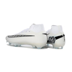 Chuteira Campo FG Nike Air Zoom Mercurial Superfly 10 Dior Branca Infantil