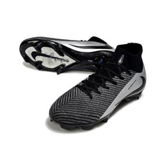 Chuteira Campo FG Nike Air Zoom Mercurial Superfly 10 Elite Preta e Prateada