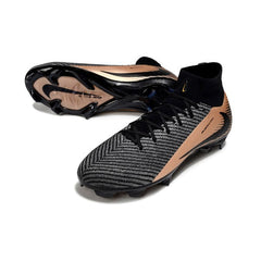 Chuteira Campo FG Nike Air Zoom Mercurial Superfly 10 Elite Preta e Bronze