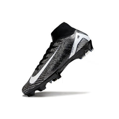 Chuteira Campo FG Nike Air Zoom Mercurial Superfly 10 Elite Preta e Branca