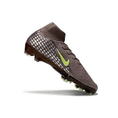 Chuteira Campo FG Nike Air Zoom Mercurial Superfly 10 Elite Marrom Pack Mbappe