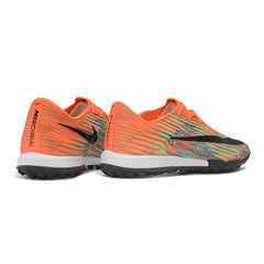 Chuteira Society TF Nike Air Zoom Mercurial Superfly 11 Elite Laranja e Verde