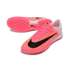 Chuteira Society TF Nike Air Zoom Mercurial Superfly 11 Elite Rosa e Branco