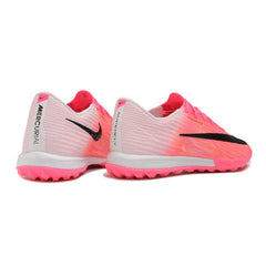 Chuteira Society TF Nike Air Zoom Mercurial Superfly 11 Elite Rosa e Branco