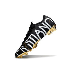 Chuteira Campo FG Nike Air Zoom Mercurial Vapor 12 Elite Pack Preto Cristiano