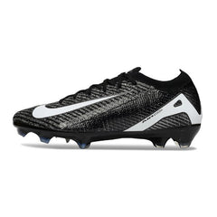 Chuteira Campo FG Nike Air Zoom Mercurial Vapor 16 Elite Preta e Branca