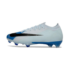 Chuteira Campo FG Nike Air Zoom Mercurial Vapor 16 Elite Azul e Preta