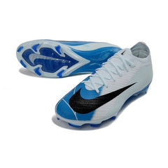 Chuteira Campo FG Nike Air Zoom Mercurial Vapor 16 Elite Azul e Preta