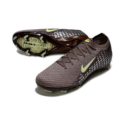 Chuteira Campo FG Nike Air Zoom Mercurial Vapor 16 Elite Marrom Pack Mbappe