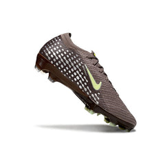 Chuteira Campo FG Nike Air Zoom Mercurial Vapor 16 Elite Marrom Pack Mbappe