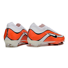 Chuteira Campo FG Nike Air Zoom Mercurial Vapor 16 Elite Cinza e Laranja