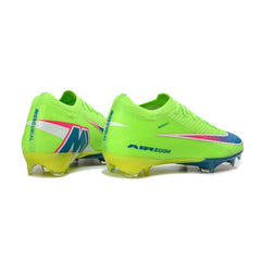 Chuteira Campo FG Nike Air Zoom Mercurial Vapor 16 Elite Light Verde e Azul