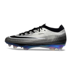 Chuteira Campo FG Nike Air Zoom Mercurial Vapor 17 Elite Preta e Prateada