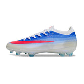 Chuteira Campo FG Nike Air Zoom Mercurial Vapor 17 Elite Azul e Branca