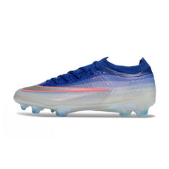 Chuteira Campo FG Nike Air Zoom Mercurial Vapor 17 Elite Azul e Branco