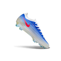 Chuteira Campo FG Nike Air Zoom Mercurial Vapor 17 Elite Azul e Branca