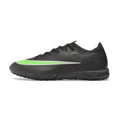 Chuteira Society TF Nike Air Zoom Mercurial Vapor 17 Elite Preto e Verde