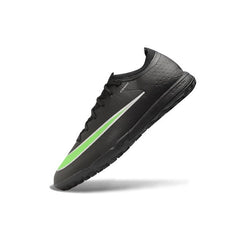 Chuteira Society TF Nike Air Zoom Mercurial Vapor 17 Elite Preto e Verde