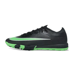 Chuteira Society TF Nike Air Zoom Mercurial Vapor 17 Elite Preto e Light Verde