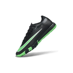 Chuteira Society TF Nike Air Zoom Mercurial Vapor 17 Elite Preto e Light Verde