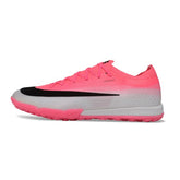 Chuteira Society TF Nike Air Zoom Mercurial Vapor 17 Elite Rosa, Preto e Branco