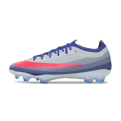 Chuteira Campo FG Nike Air Zoom Mercurial Vapor 17 Elite Roxo, Rosa e Branco