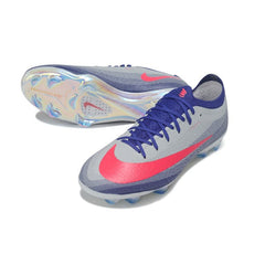 Chuteira Campo FG Nike Air Zoom Mercurial Vapor 17 Elite Roxo, Rosa e Branco