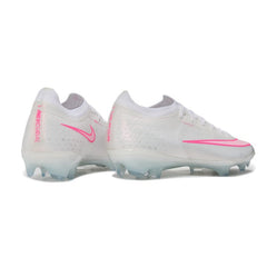 Chuteira Campo FG Nike Air Zoom Mercurial Vapor 17 Elite Branco e Rosa