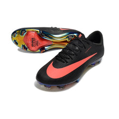 Chuteira Campo FG Nike Air Zoom Mercurial Superfly 11 Elite Preta e Laranja