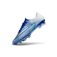 Chuteira Campo FG Nike Air Zoom Mercurial Superfly 11 Elite Azul e Branca