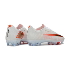 Chuteira Campo FG Nike Air Zoom Mercurial Superfly 11 Elite Branca e Laranja