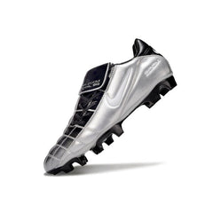 Chuteira Campo FG Nike Air Zoom Total 90 III Prateada e Preta